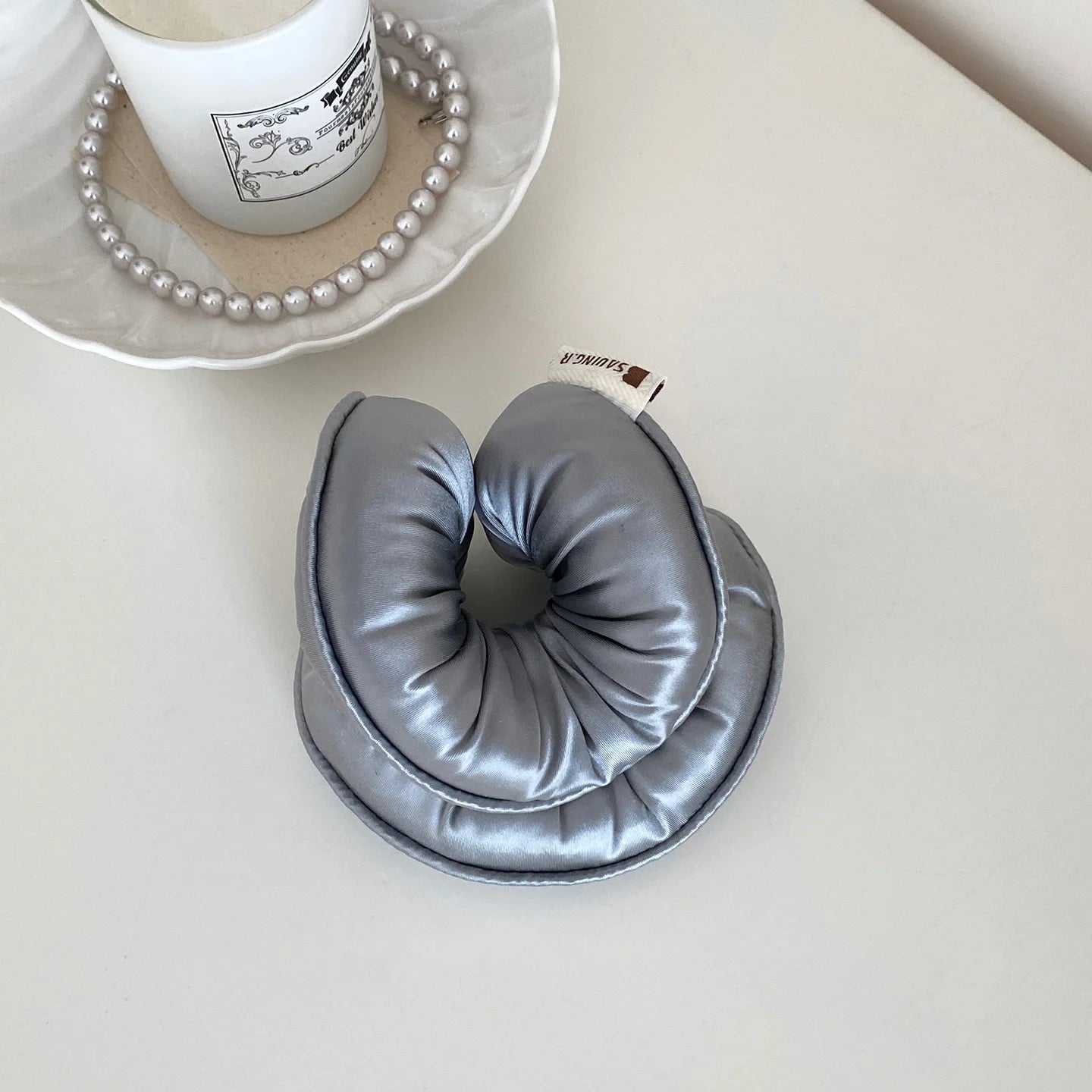 SatinÉclat™ Sponge Elastic Hair Scrunchies
