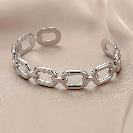 Elara Jewelry™ Aurelia Link Chain Bracelet