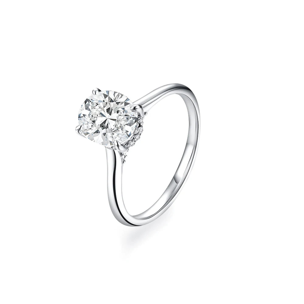 Elara Jewelry™ Eternal Glow Solitaire Ring