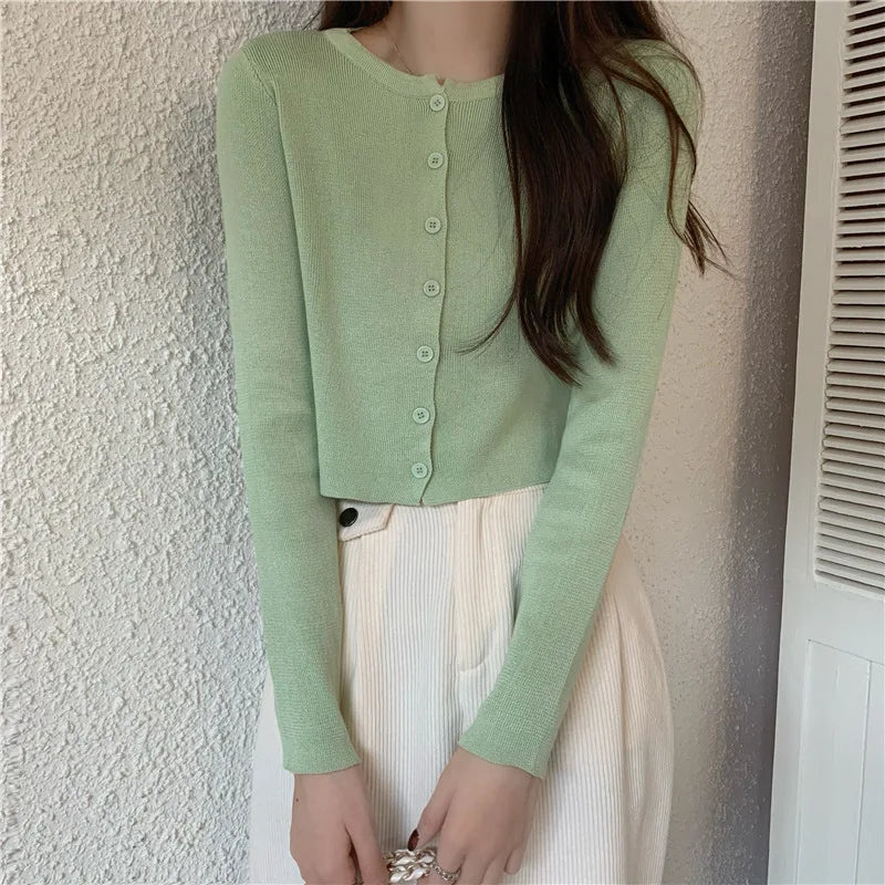 Lunara Winter™ Single-Breasted Cardigan