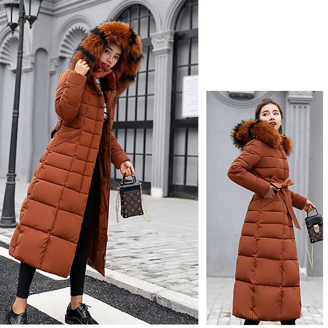 Lunara Winter™ Overcoat with Fur Collar