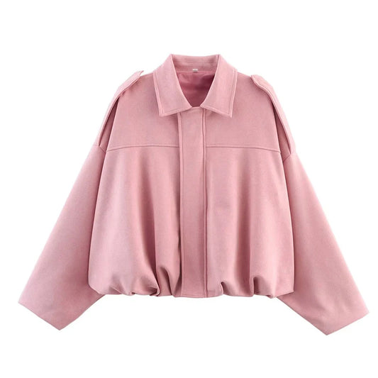 Lunara Winter™ Cropped Cape Sleeve Jacket