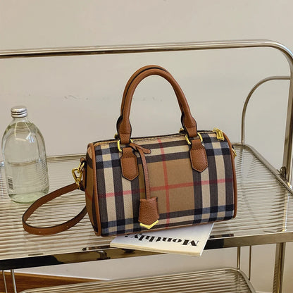 ÉlanBag™ Plaid Shoulder Bag