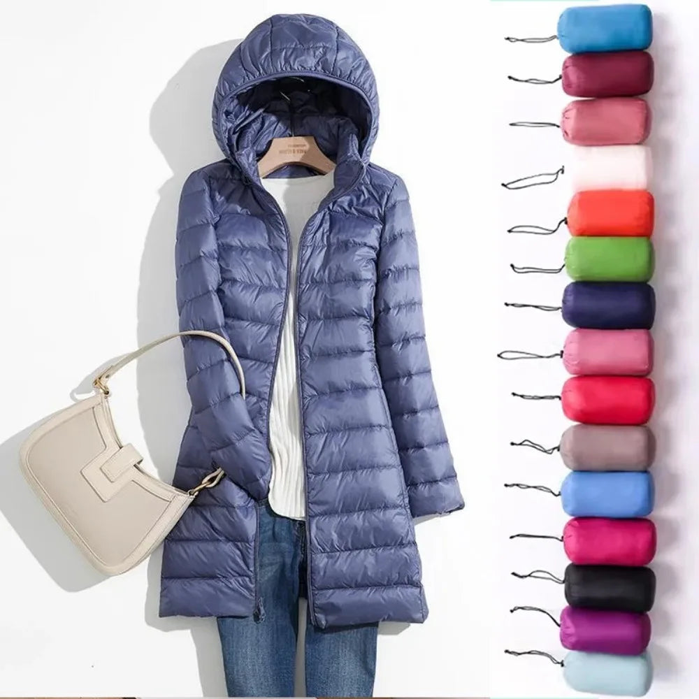 Doudoune longue à capuche Lunara Winter™