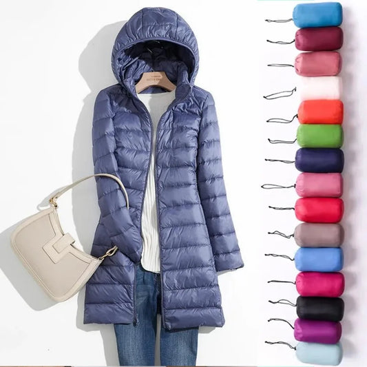 Lunara Winter™ Hooded Long Puffer Jacket
