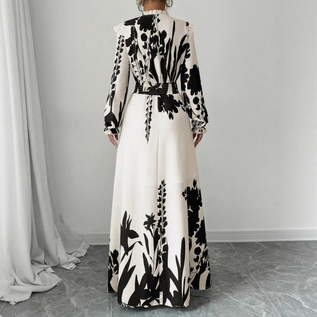 Amoura Dresses™ V-Neck Elegant Spring Dress