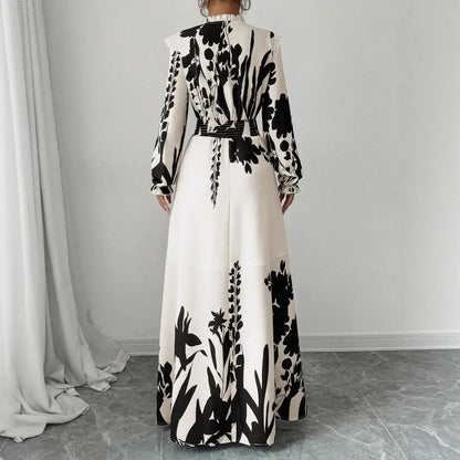 Amoura Dresses™ V-Neck Elegant Spring Dress