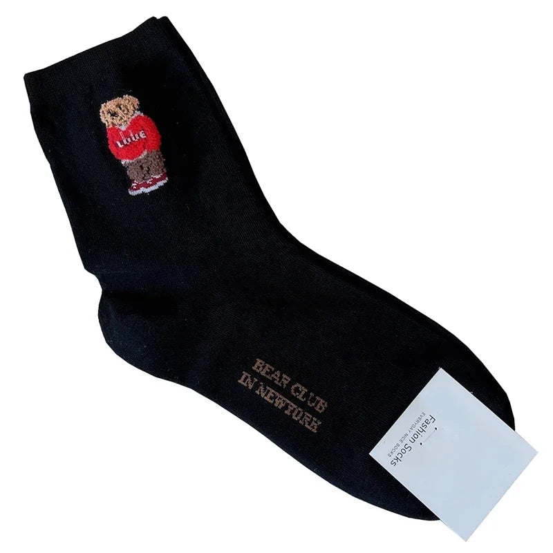 Lunara Winter™ Elegant Bear Women’s Socks