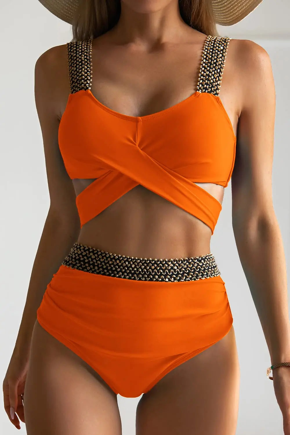 SeaLure™ vergoldeter Wickelbikini