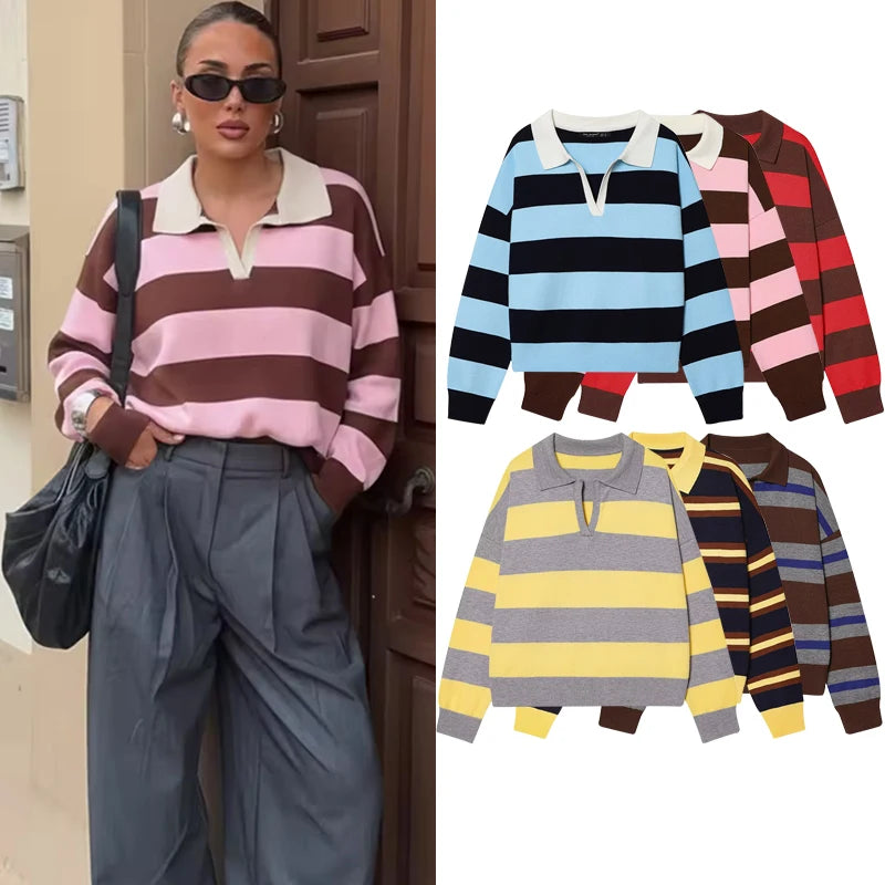 Polo de rugby a rayas Lunara Winter™