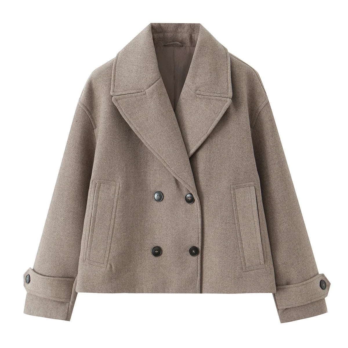 Lunara Winter™ Pardessus décontracté vintage pour femme