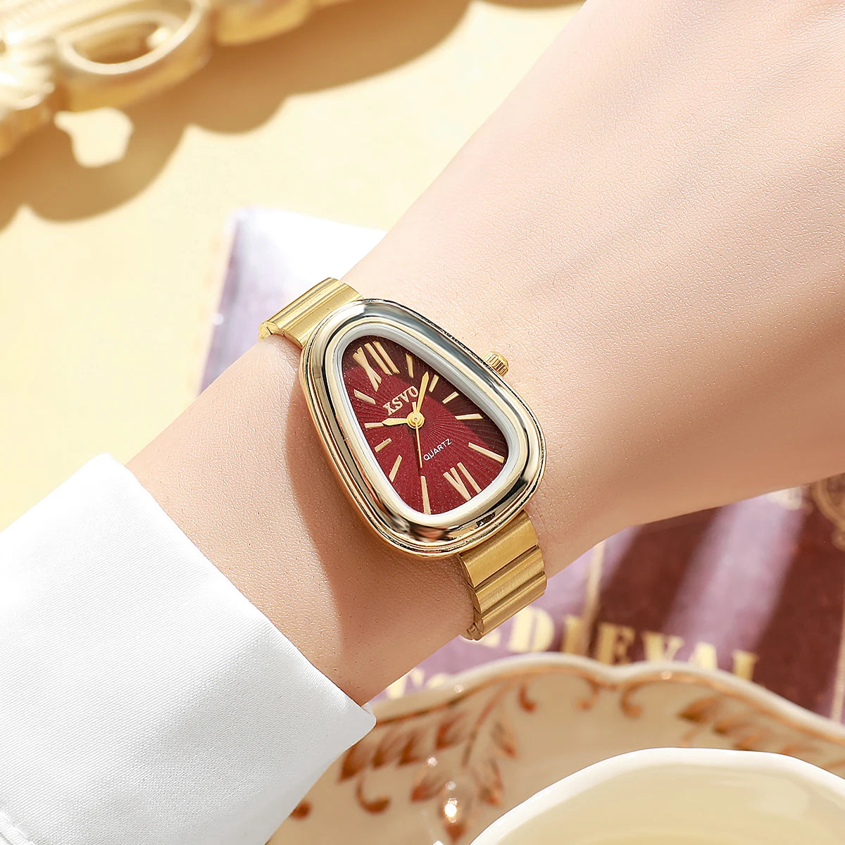 Velya Watches™ Elegante Damenuhr