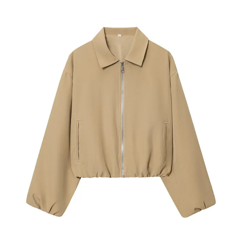 Jaqueta bomber com zíper e zíper Lunara Winter™