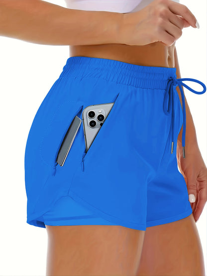VibeFit™ Elegant Workout Shorts