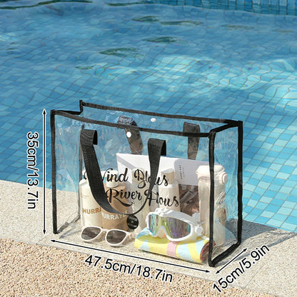 SeaLure™ Silver Coast Transparent Tote
