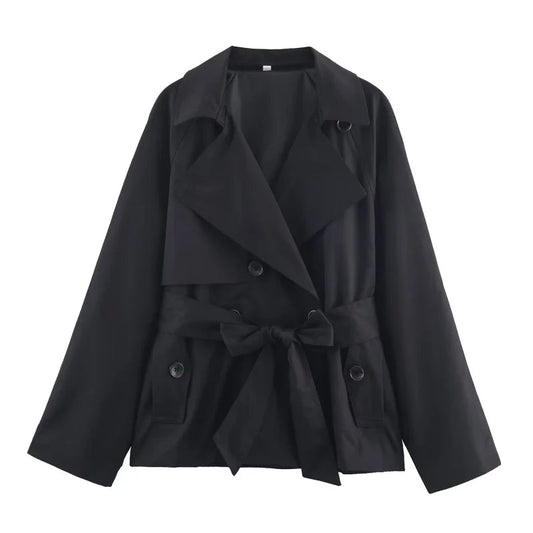 Lunara Winter™ Autumn Lapel Double-Breasted Coat