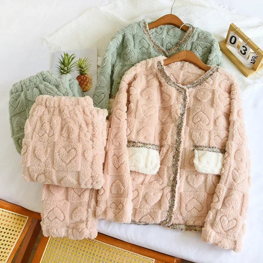 Lunara Winter™ Winter Fleece Pajama Set