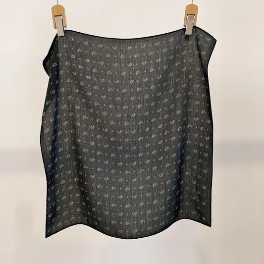 Satin Éclat™ Retro Square Scarf for Women