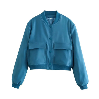 Lunara Winter™ Cropped Bomber Jacket