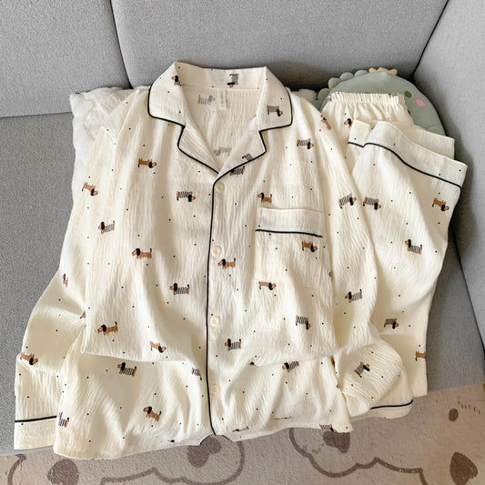 Lunara Winter™ Women’s Dachshund Pajama Set