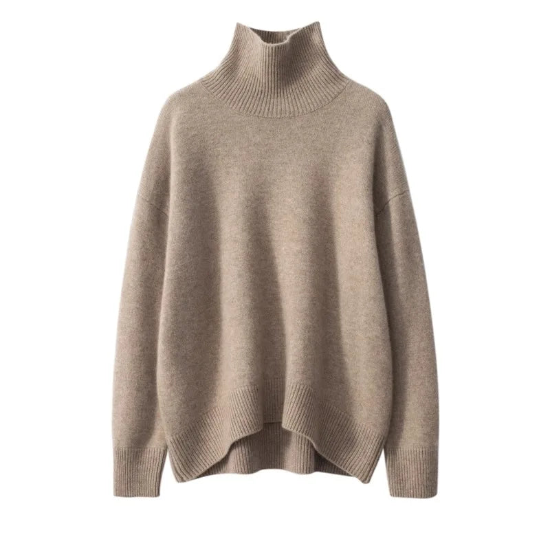 Suéter grande de gola alta Lunara Winter™