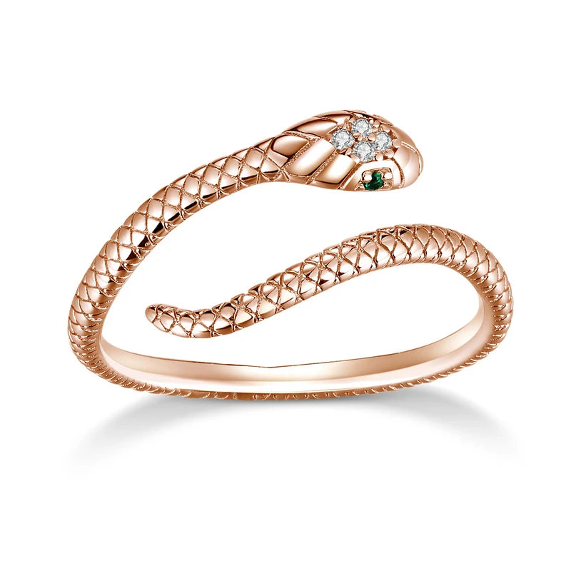 Elara Jewelry™ Serpentine Luxe Ring