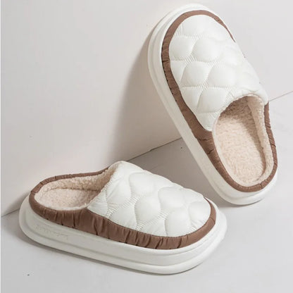 Flauschige Plüschhausschuhe von Lunara Winter™