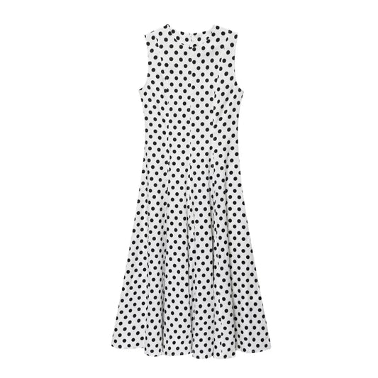Amoura Dresses™ Elegant Polka Dot Print Dress