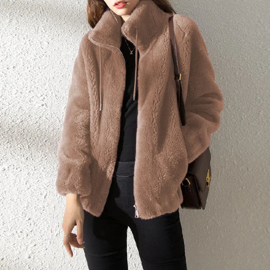 Lunara Winter™ Plush Thick Warm Zipper Coat
