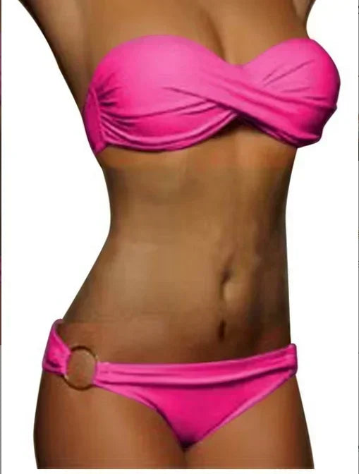 SeaLure™ Athena Twisted Bandeau Bikini