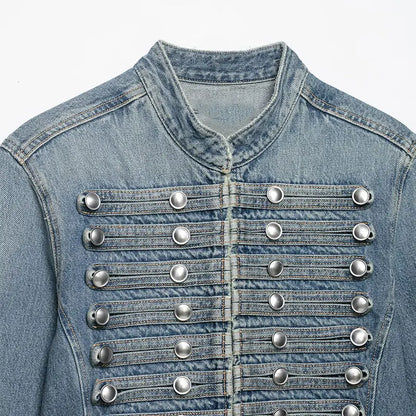 Lunara Winter™ Damenmode-Jeansjacke