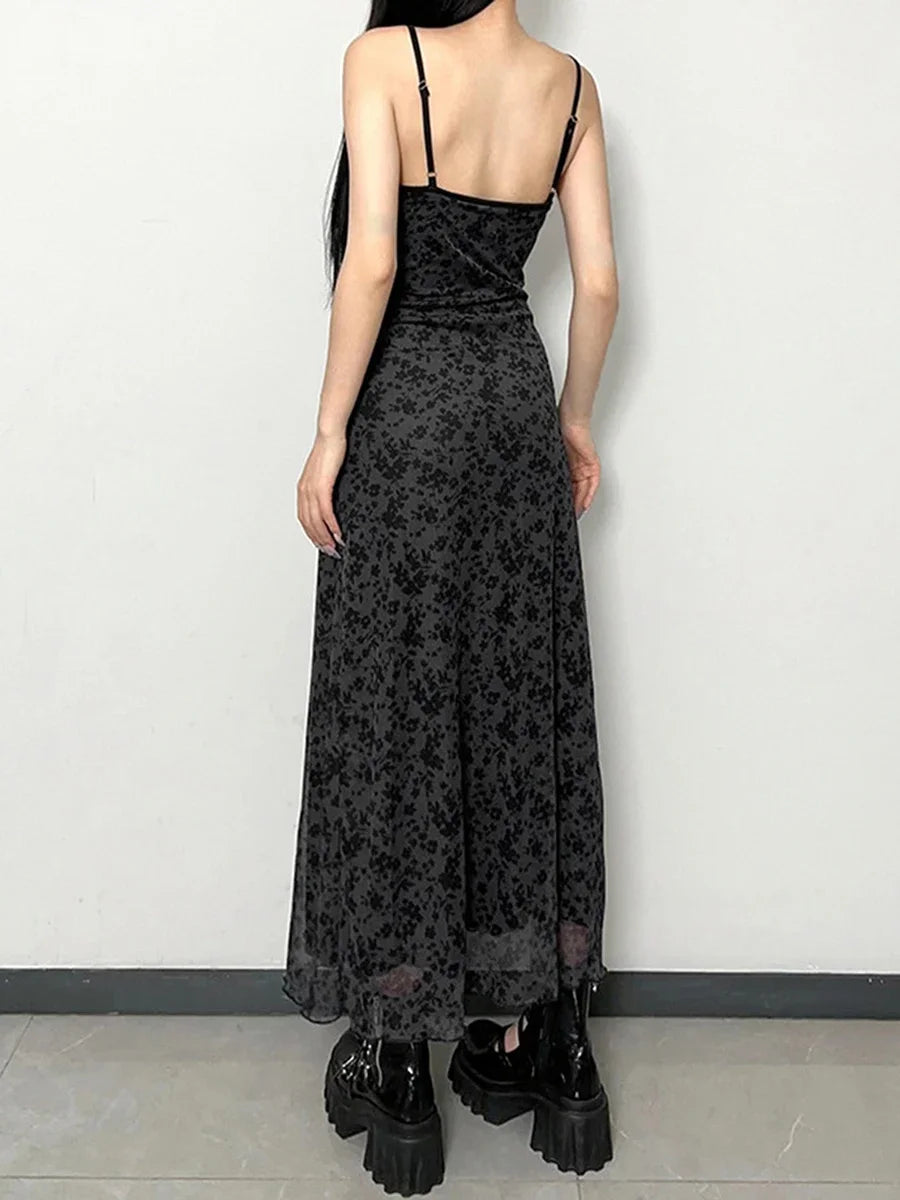 Amoura Dresses™ Floral Print Lace Dress