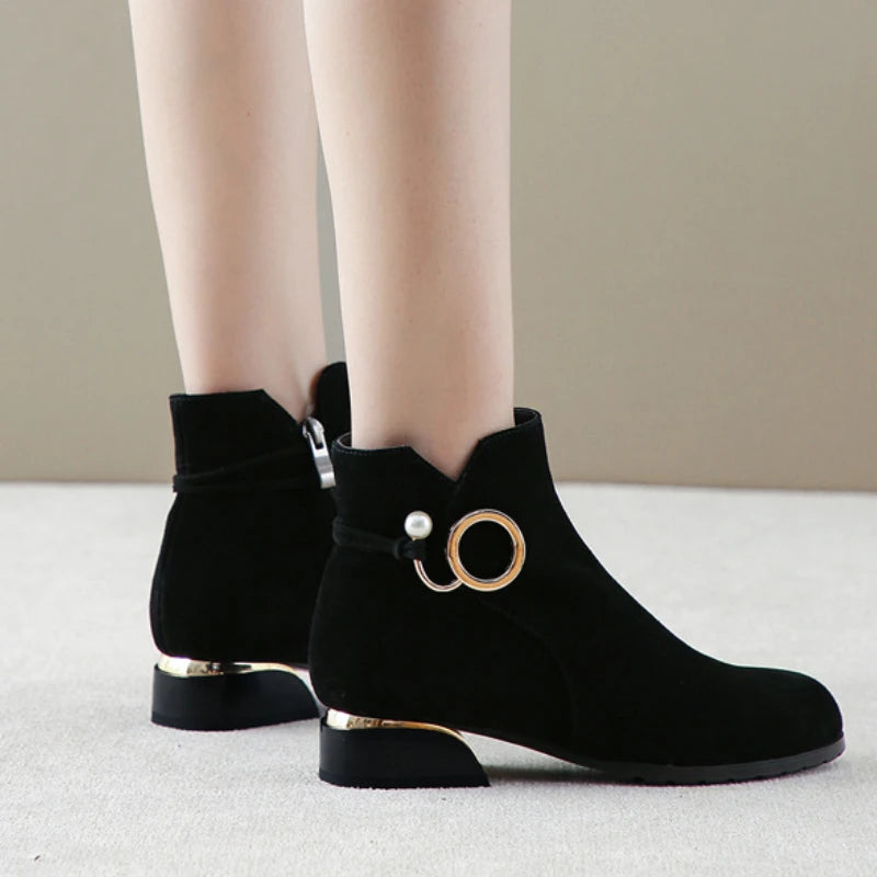 Solenne Shoes™ Women's Zip Comfort Boots