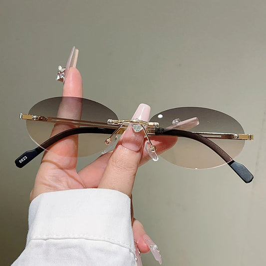 Velisse Sunglasses™ Gafas de sol ovaladas sin montura