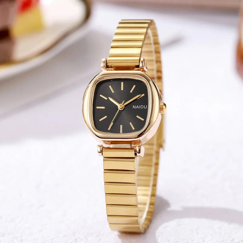 Velya Watches™ Quadratische Quarzuhr für Damen
