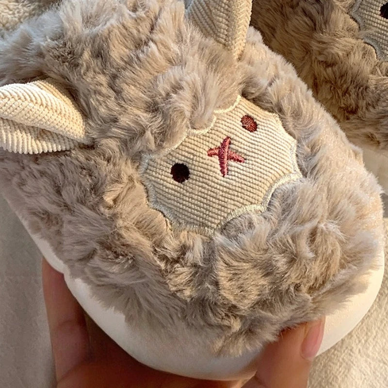 Lunara Winter™ Cute Lamb Plush Slippers