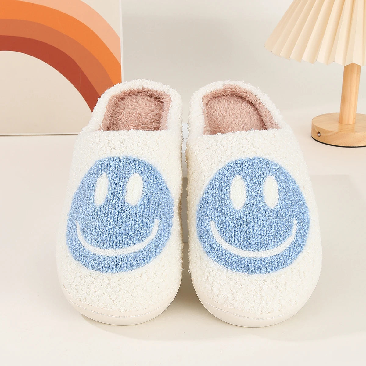 Lunara Winter™ Cute Smiling Face Warm Slippers