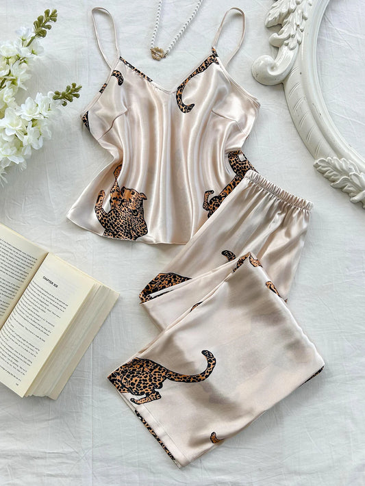 SatinÉclat™ Long Pants Pajama Set