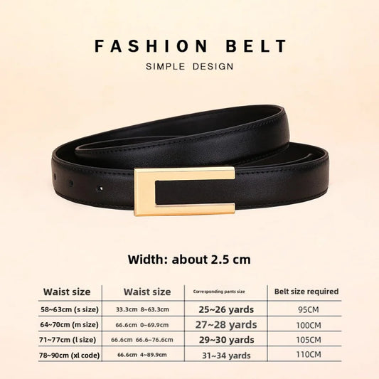 ÉlanBag™ Cowhide Leather Belt