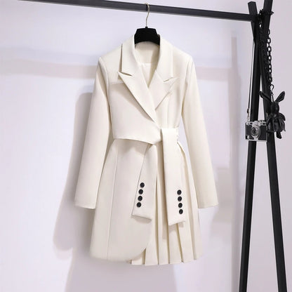 Amoura Dresses™ Long Sleeve Suit Dress