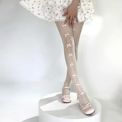 Lunara Winter™ Bow Print Winter Tights