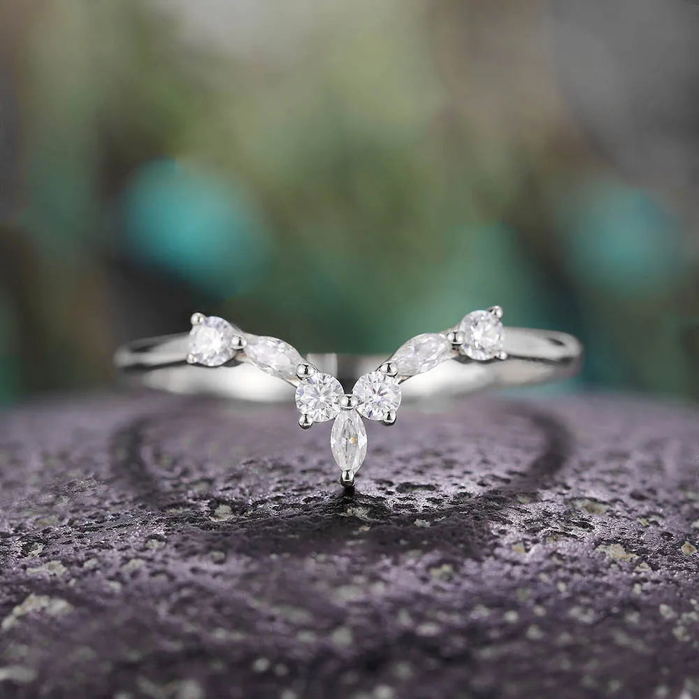 Elara Jewelry™ Bague couronne Celestia