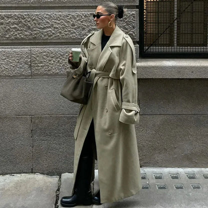 Lunara Winter™ Elegant Belt Coat for Women