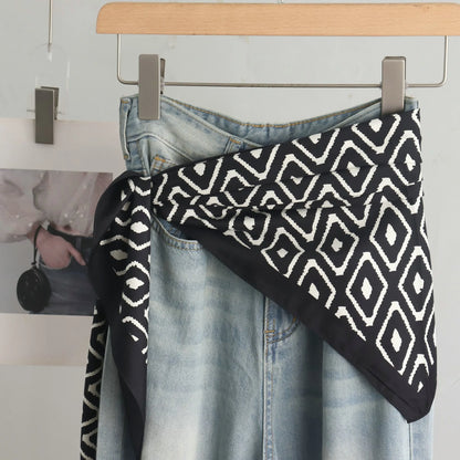 SatinÉclat™ Triangular Satin Scarf Belt