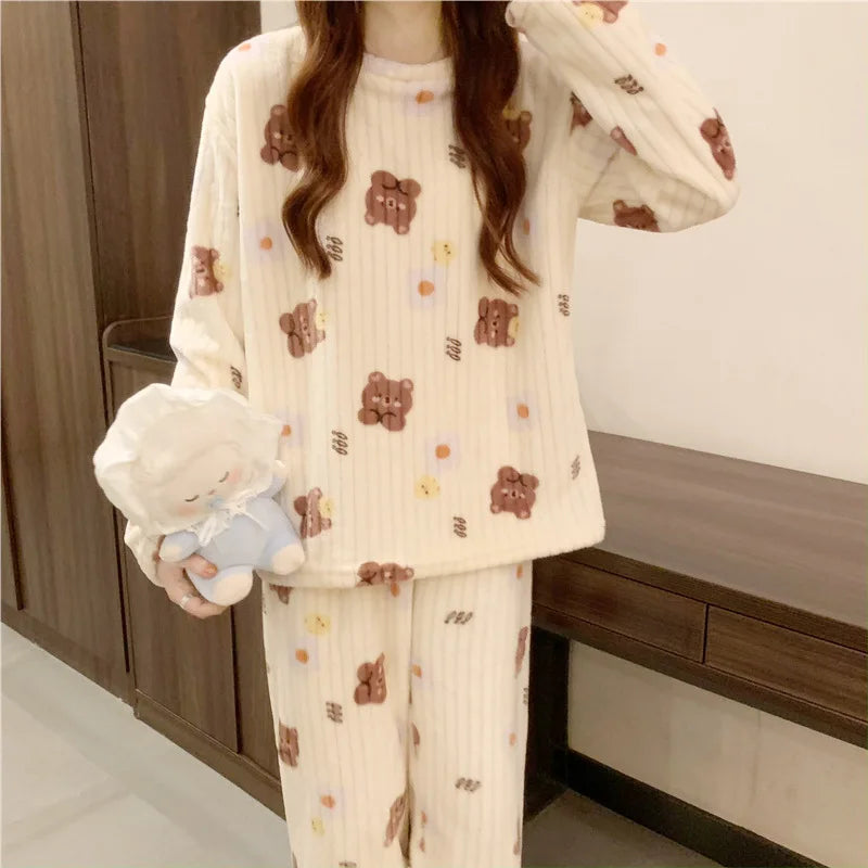 Set pigiama caldo in pile Lunara Winter™