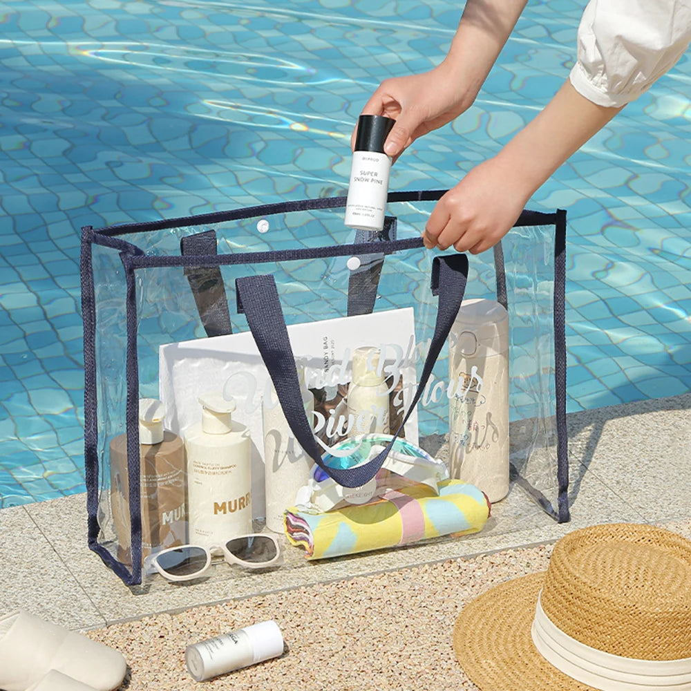 SeaLure™ Silver Coast Transparent Tote