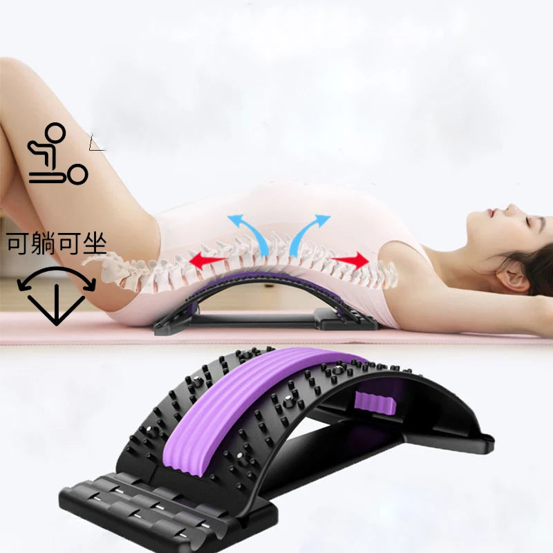VibeFit™ SpineFlex Back Stretch Board