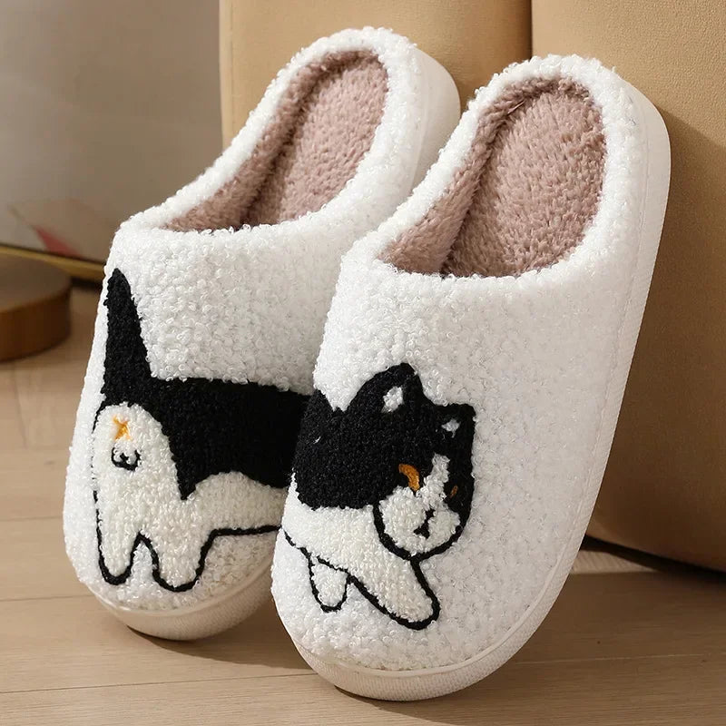 Lunara Winter™ Black Cat Winter Slippers