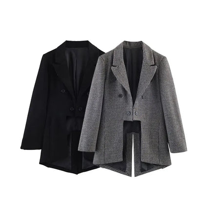 Americana elegante asimétrica Lunara Winter™