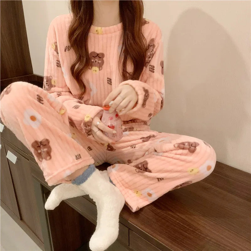 Set pigiama caldo in pile Lunara Winter™